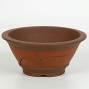 Vaso Cermica Bonsai - Redondo - D.19 x A.8,5 cm